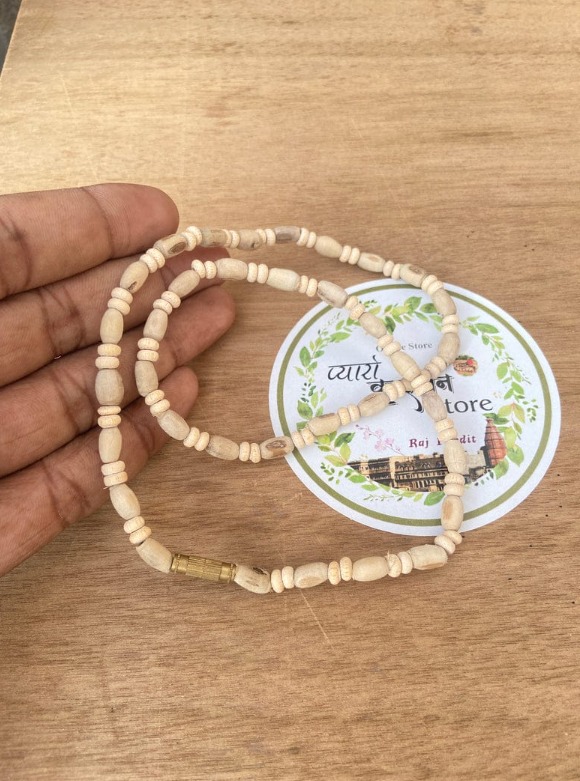 Mrudangi design one round original tulsi mala